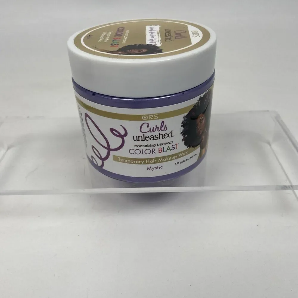 ORS Curls Unleashed Moisturizing Beeswax Color Blast Temp Hair Makeup Mystic New